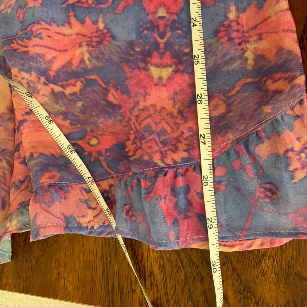 Show Me Your Mumu Davenport Romper Malibu Love In Romantic Pink Floral Small - Picture 7 of 8